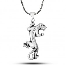​Gümüş Kaplan Kolye
