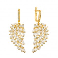 Gümüş Melek Kanadı Küpe