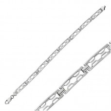 Gümüş Oksitli Erkek Bileklik