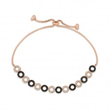 Gümüş Rose Halka Asansör Bileklik