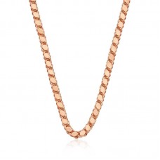 Gümüş Rose Pullu Arpa Zincir