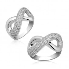 ​Gümüş Sonsuzluk Bayan Yüzük
