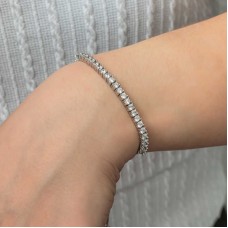 Gümüş Su Yolu Asansörlü Kadın Bileklik