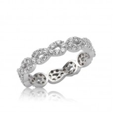 Gümüş Tamtur Sonsuzluk Bayan Yüzük