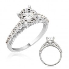 Gümüş Tek Taş Bayan Yüzük