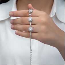 Gümüş Tektaş Kadın Bileklik