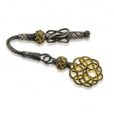 Gümüş Trabzon Örmesi Kazaz Tesbih Püskülü