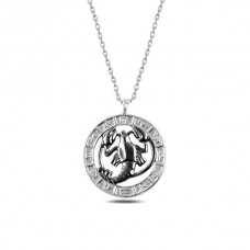 ​Gümüş Yengeç Burcu Kolye