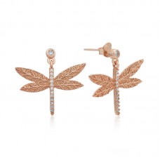 Gümüş Yusufçuk Küpe