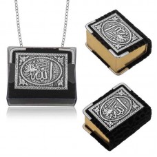 Gümüş Zincirli Küçük Kur'anı-ı Kerim