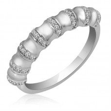 Gümüş Zirkon Taşlı Kadın Yüzük