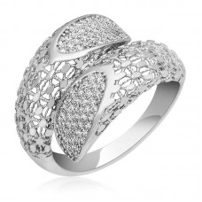 Gümüş Zirkon Taşlı Kadın Yüzük