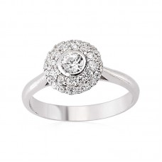 Gümüş Zirkon Taşlı Bayan Yüzük