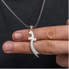 Gümüş Zülfikar Kılıcı Erkek Kolye