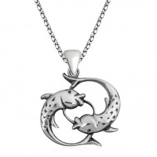 Gümüş Balık Kolye