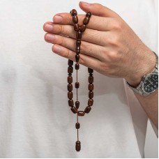 Sıkma Kehribar Tesbih