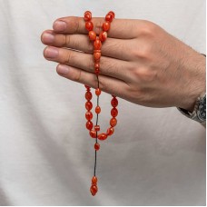 Sıkma Kehribar Tesbih