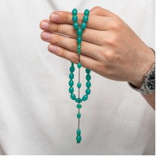 Sıkma Kehribar Tesbih