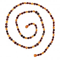 Yetişkin Damla Kehribar Kolye