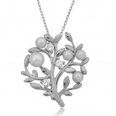 Gümüş Hayat Ağacı Kadın Kolye