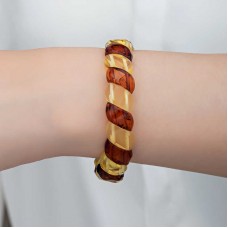 Yetişkin Damla Kehribar Bileklik