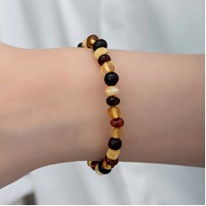 Yetişkin Damla Kehribar Bileklik