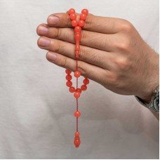 Yuvarlak Sıkma Kehribar Tesbih