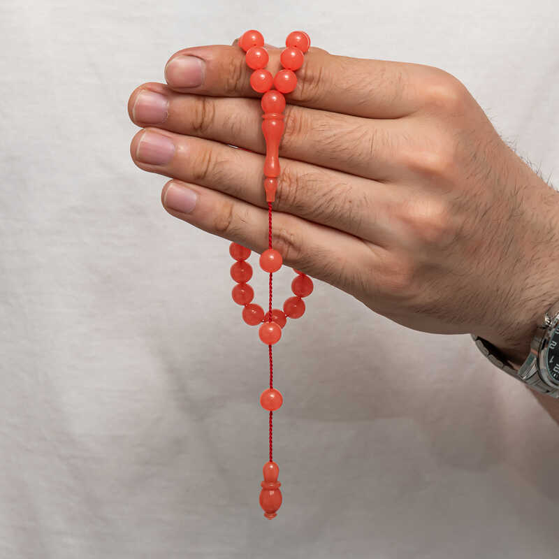 Yuvarlak Sıkma Kehribar Tesbih Yuvarlak Sıkma Kehribar Tesbih