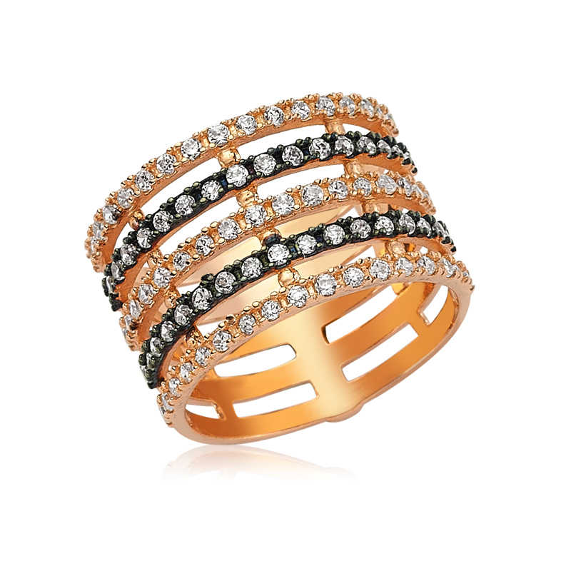 Gümüş Rose Tamtur Bayan Yüzük Gümüş Rose Tamtur Bayan Yüzük