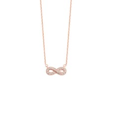 Sonsuzluk Gümüş Kolye  GMS1441