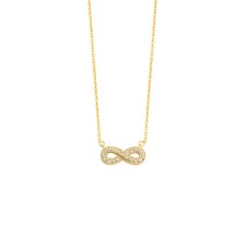 Sonsuzluk Gümüş Kolye  GMS1442