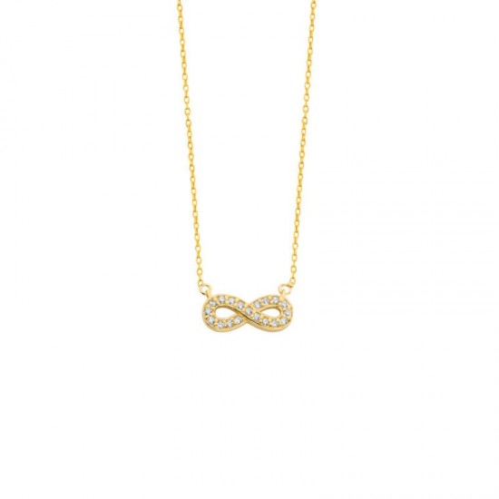 Sonsuzluk Gümüş Kolye GMS1442 Sonsuzluk Gümüş Kolye GMS1442