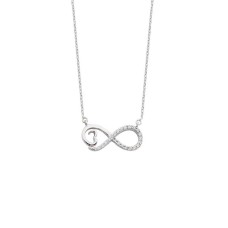 Sonsuzluk Kalpli Gümüş Kolye  GMS1023