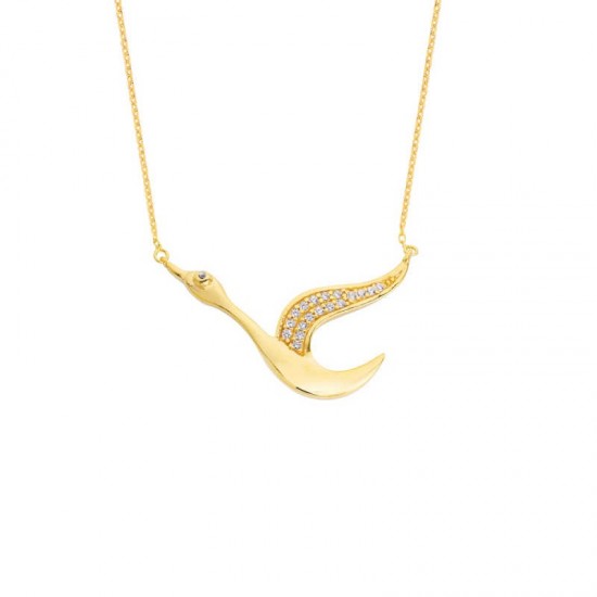 Turna Gümüş Kolye GMS1391