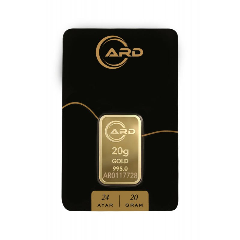 20 gr 24 Ayar ARD Gram Külçe Altın