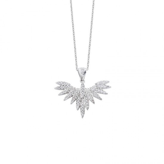 Şans Meleği Gümüş Kolye GMS1062 Şans Meleği Gümüş Kolye GMS1062