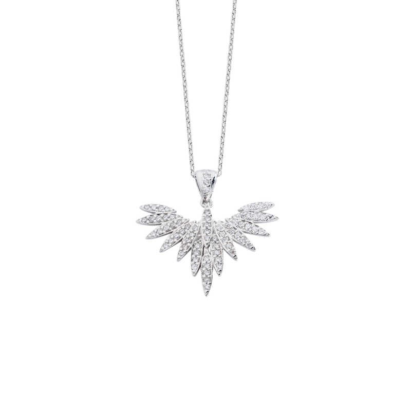 Şans Meleği Gümüş Kolye GMS1062 Şans Meleği Gümüş Kolye GMS1062