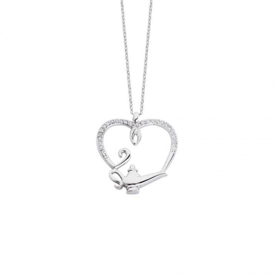 Kalpli Sihirli Lamba Gümüş Kolye  GMS1716