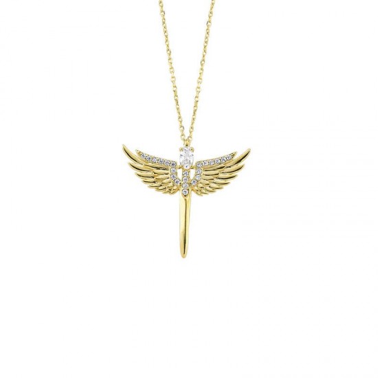 Kılıç Gümüş Kolye  GMS1070