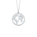 Dünya Gümüş Kolye GMS1136
