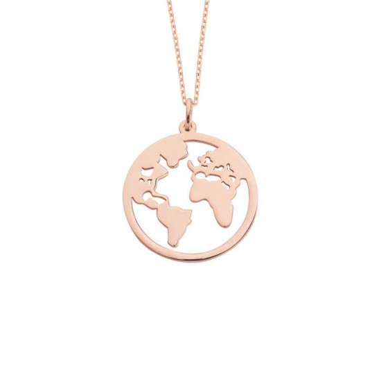 Dünya Gümüş Kolye GMS1138