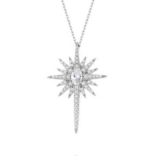 Kutup Yıldızı Gümüş Kolye GMS2009