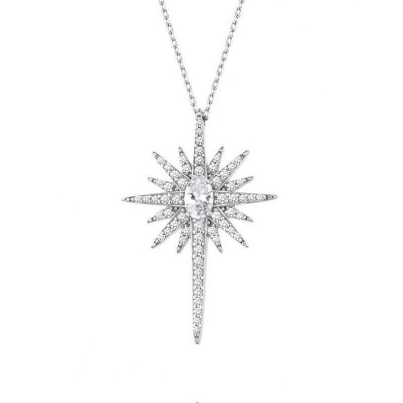 Kutup Yıldızı Gümüş Kolye GMS2009