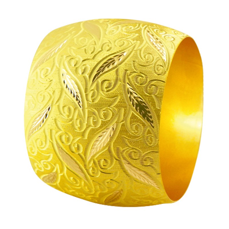 22 Ayar Şarnel 60 gr Mega Bilezik - BLK6008