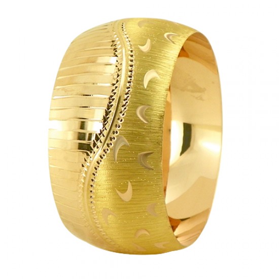 22 Ayar Şarnel 50 gr Mega Bilezik - BLK6075