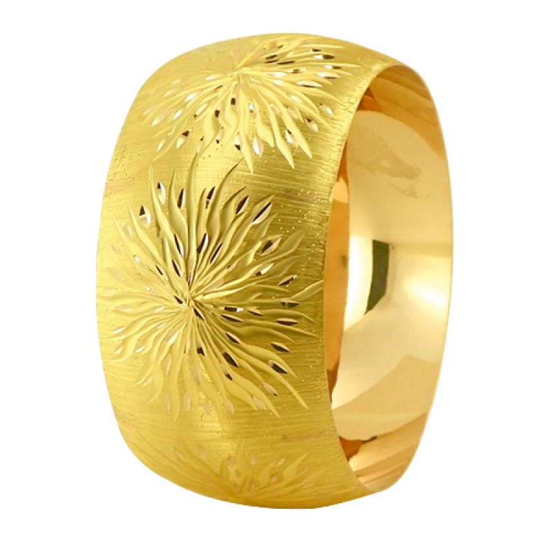 22 Ayar Şarnel 50 gr Mega Bilezik - BLK6078