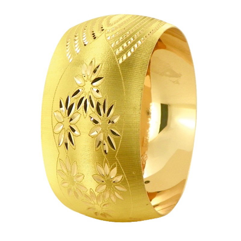 22 Ayar Şarnel 50 gr Mega Bilezik - BLK6079