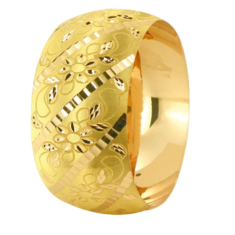 22 Ayar Şarnel 50 gr Mega Bilezik - BLK6082