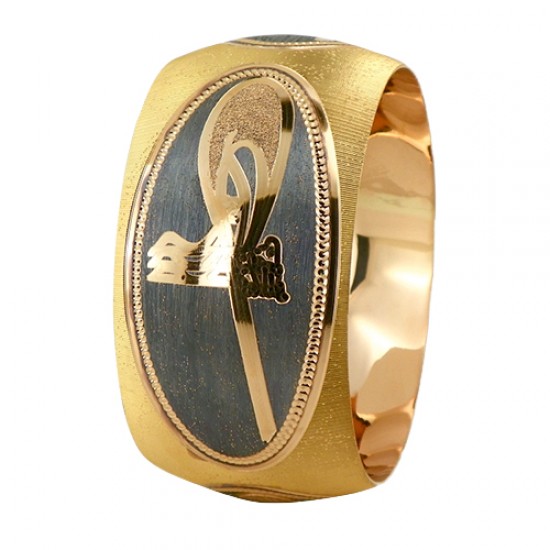 22 Ayar Şarnel 50 gr Tuğra Bilezik - BLK6092