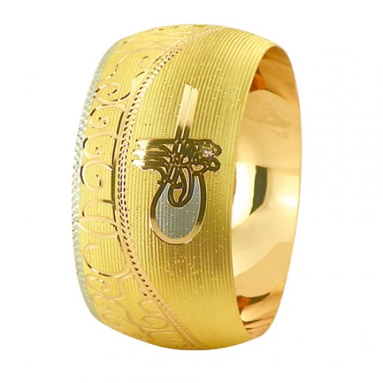 22 Ayar Şarnel 50 gr Tuğra Bilezik - BLK6093